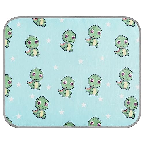 FRODOTGV Blau-gelbe Dinosaurier-Eiskühl-Pads für Hunde/Katzen, Hundekäfig-Pad, wiederverwendbare Zwinger, Katzen, Kühlmatte, kühlende Isomatte, Größe M FRODOTGV Blau-gelbe Dinosaurier-Eiskühl-Pads für Hunde/Katzen, Hundekäfig-Pad, wiederverwendbare Zwinger, Katzen, Kühlmatte, kühlende Isomatte, Größe M von FRODOTGV