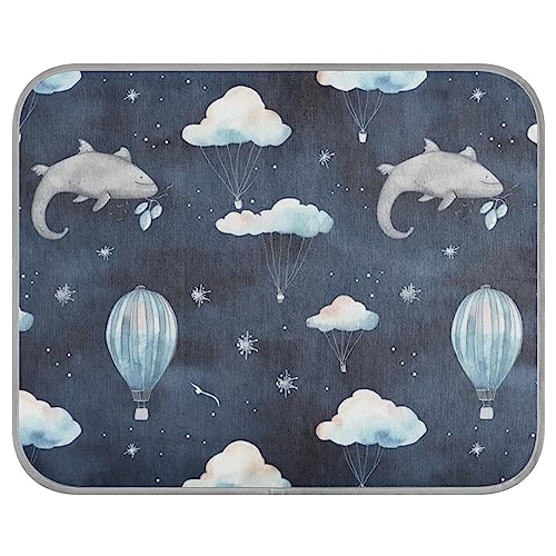 FRODOTGV Cloud Salamander Wasserfarben-Muster, Eiskühlkissen für Zwinger, Hunde, Tiere, Sommer-Kühlmatte, atmungsaktiv, kühlende Isomatte, Größe M FRODOTGV Cloud Salamander Wasserfarben-Muster, Eiskühlkissen für Zwinger, Hunde, Tiere, Sommer-Kühlmatte, atmungsaktiv, kühlende Isomatte, Größe M von FRODOTGV