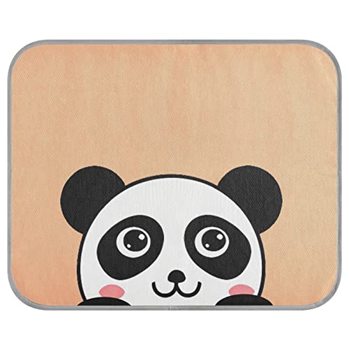FRODOTGV Coole Decke für Haustiere, niedlicher Panda, Hellorange, für Haustiere, Hunde, Zwinger, Sommer-Hundekäfig-Pad, wiederverwendbar, kühle Bettmatten, Größe M FRODOTGV Coole Decke für Haustiere, niedlicher Panda, Hellorange, für Haustiere, Hunde, Zwinger, Sommer-Hundekäfig-Pad, wiederverwendbar, kühle Bettmatten, Größe M von FRODOTGV