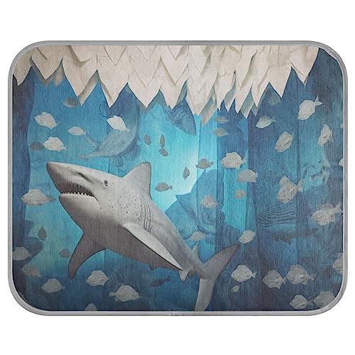 FRODOTGV Dreidimensionale Hai Die Unterwasserwelt Kühlmatte Sommer Wiederverwendbare Kühl Bettmatten Tiere Zwinger Eis Cool Pads Haustier Cool Blanket Small FRODOTGV Dreidimensionale Hai Die Unterwasserwelt Kühlmatte Sommer Wiederverwendbare Kühl Bettmatten Tiere Zwinger Eis Cool Pads Haustier Cool Blanket Small von FRODOTGV