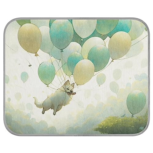 FRODOTGV Fantasy-Szene, schwimmende Welpen, Hundekäfig Pad für Haustiere, Zwinger, Hunde, Sommer coole Bettmatten, waschbare Kühlmatte, klein FRODOTGV Fantasy-Szene, schwimmende Welpen, Hundekäfig Pad für Haustiere, Zwinger, Hunde, Sommer coole Bettmatten, waschbare Kühlmatte, klein von FRODOTGV