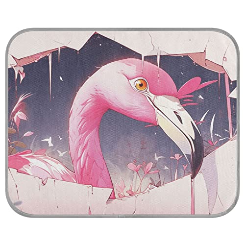 FRODOTGV Flamingo in Pink zerrissenes Papierloch, kühlende Isomatte für Hunde/Katzen, coole Bettmatten, atmungsaktiv, Tiere, Katzen, Eiskühlkissen, Hundekäfig-Pad, klein FRODOTGV Flamingo in Pink zerrissenes Papierloch, kühlende Isomatte für Hunde/Katzen, coole Bettmatten, atmungsaktiv, Tiere, Katzen, Eiskühlkissen, Hundekäfig-Pad, klein von FRODOTGV