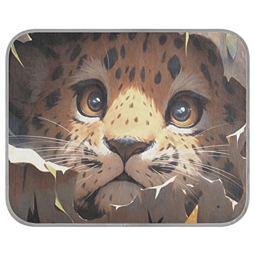 FRODOTGV Kühlmatte für Hunde/Katzen, niedlicher kleiner Tiger hinter einer gebrochenen gelben Wand, kühlende Matte, atmungsaktiv, für Hundehütten, Eiskühlkissen, Größe M FRODOTGV Kühlmatte für Hunde/Katzen, niedlicher kleiner Tiger hinter einer gebrochenen gelben Wand, kühlende Matte, atmungsaktiv, für Hundehütten, Eiskühlkissen, Größe M von FRODOTGV