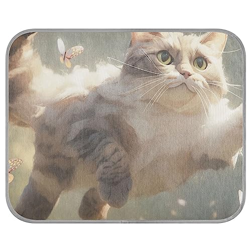FRODOTGV Kühlmatte für Katzen, Sommer, waschbar, kühlende Bettmatten, Hundehütten, Haustiere, kühlende Schlafmatte, Haustier-kühle Decke, klein FRODOTGV Kühlmatte für Katzen, Sommer, waschbar, kühlende Bettmatten, Hundehütten, Haustiere, kühlende Schlafmatte, Haustier-kühle Decke, klein von FRODOTGV