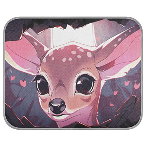 FRODOTGV Little Deer Haustierdecke, waschbar, kühlende Isomatte, Eiskühle Pads für Tiere, Hunde, Zwinger, Haustiere, Größe M FRODOTGV Little Deer Haustierdecke, waschbar, kühlende Isomatte, Eiskühle Pads für Tiere, Hunde, Zwinger, Haustiere, Größe M von FRODOTGV