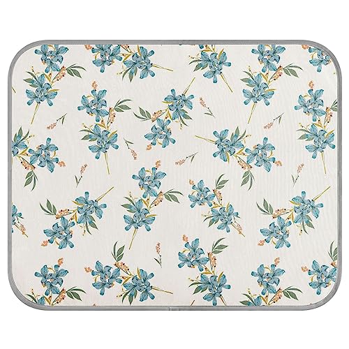 FRODOTGV Nahtlose Blumenmuster, coole Bettmatten für Hunde/Katzen, Hundekäfig-Pad, wiederverwendbar, Haustierhütten, kühlende Decke, eiskühlende Pads, Größe M FRODOTGV Nahtlose Blumenmuster, coole Bettmatten für Hunde/Katzen, Hundekäfig-Pad, wiederverwendbar, Haustierhütten, kühlende Decke, eiskühlende Pads, Größe M von FRODOTGV