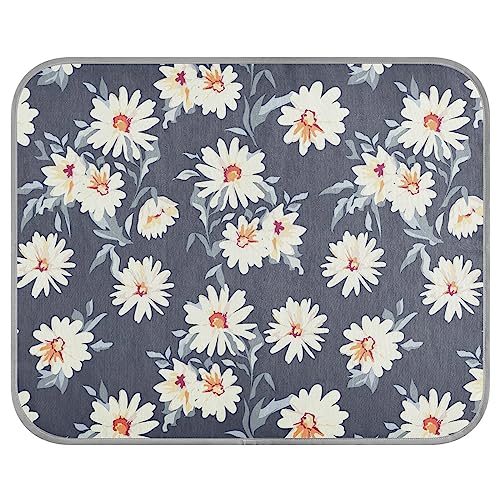 FRODOTGV Pretty Daisy Floral Print Ice Cool Pads für Zwinger, Katzen, Tiere, Sommer Kühlende Isomatte Atmungsaktiv Cool Bed Mats,Small FRODOTGV Pretty Daisy Floral Print Ice Cool Pads für Zwinger, Katzen, Tiere, Sommer Kühlende Isomatte Atmungsaktiv Cool Bed Mats,Small von FRODOTGV