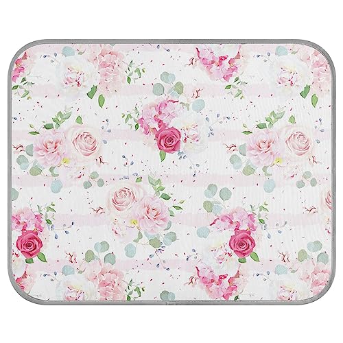 FRODOTGV Romantische französische Blumensträuße, kühlende Bettmatten, waschbar, Eiskühlkissen, Sommerdecke für Haustiere, Katzen, Zwinger, Tiere, klein FRODOTGV Romantische französische Blumensträuße, kühlende Bettmatten, waschbar, Eiskühlkissen, Sommerdecke für Haustiere, Katzen, Zwinger, Tiere, klein von FRODOTGV