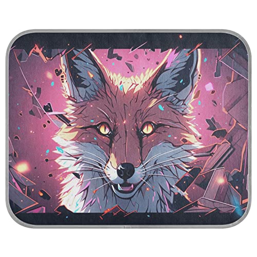 FRODOTGV The Fox Behind The Broken Wall Ice Cool Pads für Tiere, Hunde, Katzen, Sommer-coole Bettmatten, waschbare Hundekäfig-Pad, Größe M FRODOTGV The Fox Behind The Broken Wall Ice Cool Pads für Tiere, Hunde, Katzen, Sommer-coole Bettmatten, waschbare Hundekäfig-Pad, Größe M von FRODOTGV