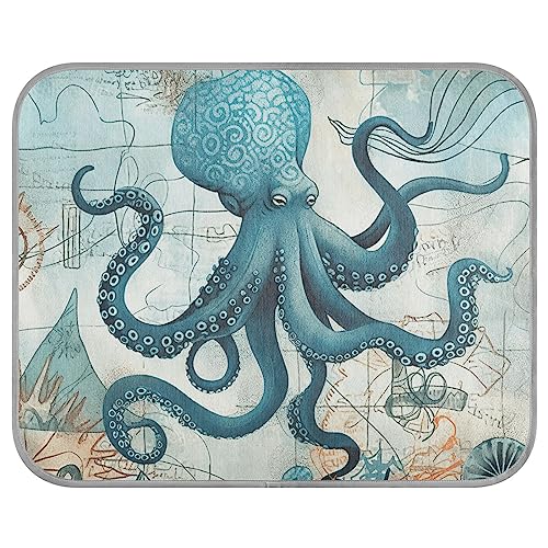 FRODOTGV Vintage Textur Coral Marine Life Ice Cool Pads für Zwinger, Tiere, Haustiere, Sommer Kühlmatte Wiederverwendbare Hundebox Pad, klein FRODOTGV Vintage Textur Coral Marine Life Ice Cool Pads für Zwinger, Tiere, Haustiere, Sommer Kühlmatte Wiederverwendbare Hundebox Pad, klein von FRODOTGV