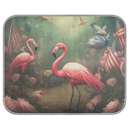 Independence Day Flamingo Märchen Welt Thema Eis Cool Pads Waschbar Kühlende Isomatte Sommer Kühlmatte für Katzen Tiere Zwinger Haustiere, klein Independence Day Flamingo Märchen Welt Thema Eis Cool Pads Waschbar Kühlende Isomatte Sommer Kühlmatte für Katzen Tiere Zwinger Haustiere, klein von FRODOTGV