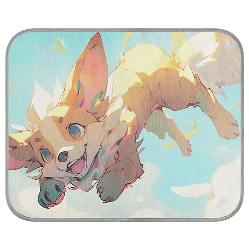 Niedliche Happy Puppy Flying The Blue Sky Ice Cool Pads für Hunde/Katzen, kühlende Isomatte, wiederverwendbar, Katzen, Tiere, Kühlmatte, Kühlmatte, Größe M Niedliche Happy Puppy Flying The Blue Sky Ice Cool Pads für Hunde/Katzen, kühlende Isomatte, wiederverwendbar, Katzen, Tiere, Kühlmatte, Kühlmatte, Größe M von FRODOTGV