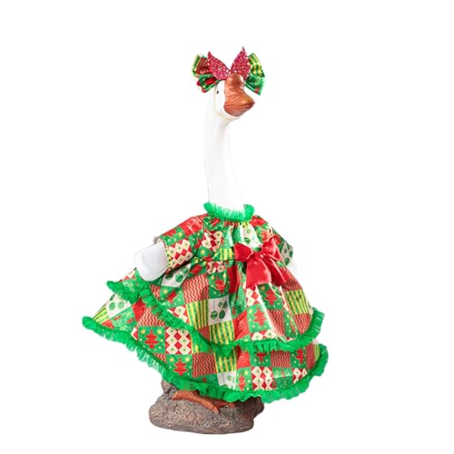 FROMCEO Halloween-Rock für Veranda, Gänse, 58,4 cm, Polyester, Outdoor-Dekoration mit Festival-Mustern für Urlaub, Hof, Veranda, Gänse von FROMCEO