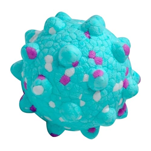 FROMCEO Kaufester Hundespielzeug-Ball für aggressive Kauer mit Zahnreinigungs-Textur und hohem Sprung-Design, Gummiball für Hunde FROMCEO Kaufester Hundespielzeug-Ball für aggressive Kauer mit Zahnreinigungs-Textur und hohem Sprung-Design, Gummiball für Hunde von FROMCEO