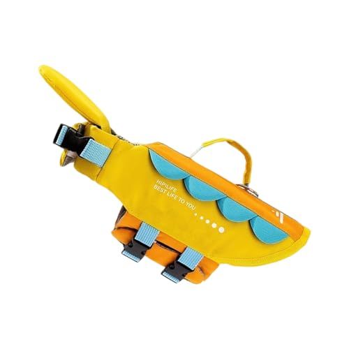Hundeschwimmweste, schöne Schwimmweste für Hunde, zum Schwimmen, Bootfahren, mit hohem Auftriebsgriff, schwimmende Schwimmweste, Haustier-Lebensretter Hundeschwimmweste, schöne Schwimmweste für Hunde, zum Schwimmen, Bootfahren, mit hohem Auftriebsgriff, schwimmende Schwimmweste, Haustier-Lebensretter von FROMCEO