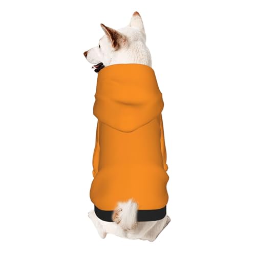 Froon Aprikosen-Kapuzen-Sweatshirt für kleine Haustiere, bezaubernde und warme Haustierkleidung, für Ihr Haustier von FROON