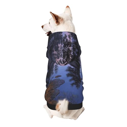 Froon Lake Camping Haustierbekleidung – Kapuzen-Sweatshirt für kleine Haustiere, bezaubernde und warme Haustierkleidung, für Ihr Haustier von FROON