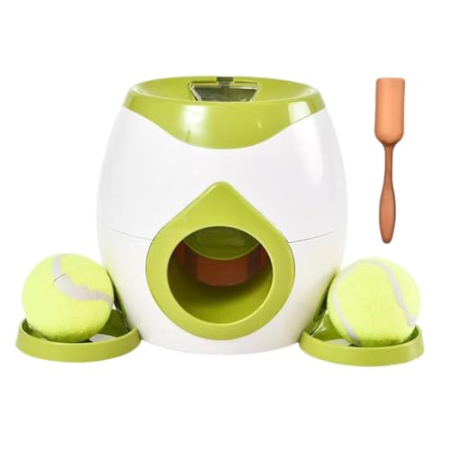 FROVOL Automatische Hunde jagen Spielzeug Tennis Werfen Flipper Maschine Hund Interaktive Tennis Hunde Launcher Spielzeug Jagd Hund Maschine von FROVOL