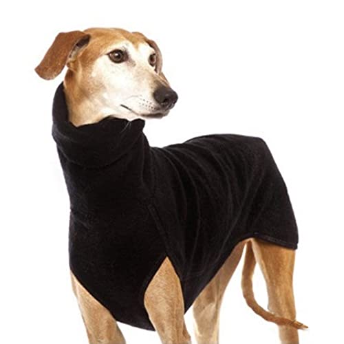 FROVOL Warmer Hundemantel mit hohem Kragen, für große Hunde, weich, große Pullover, P9u3, S-5XL, elastische Hundekleidung von FROVOL