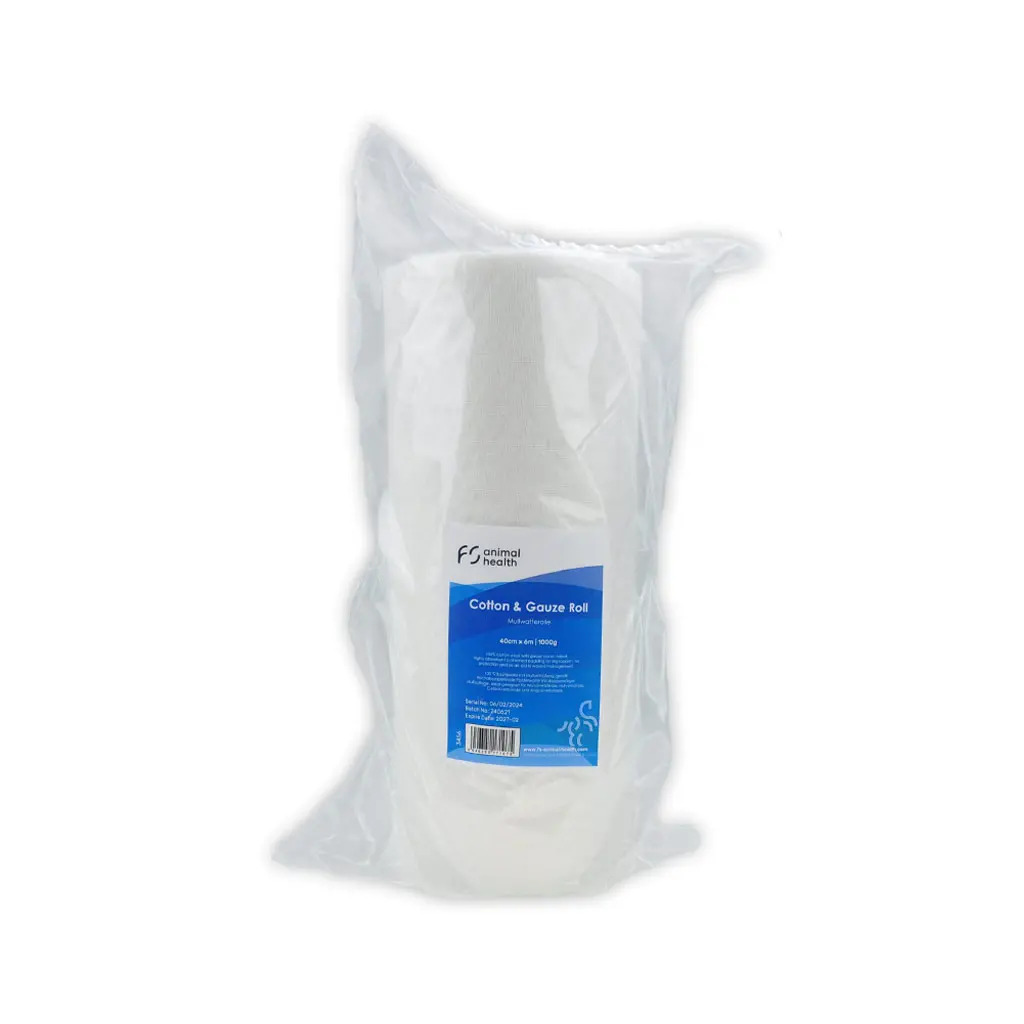 Fs Mullwatterolle 40cm x 6m Verbandsmaterial Fs Mullwatterolle 40cm x 6m Verbandsmaterial von FS animal health