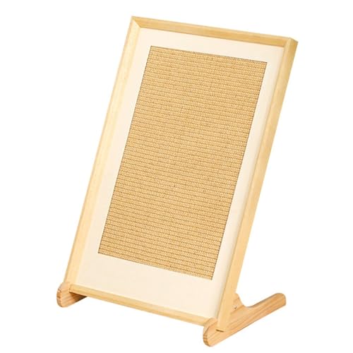 Katzenkratzmatte Holz Katzenkratzbrett Sisal Katzenkratzmatte Dekorative Katze Training Spielzeug Katzenkratzmatte Holz Katzenkratzbrett Sisal Katzenkratzmatte Dekorative Katze Training Spielzeug von FSJMTQTS