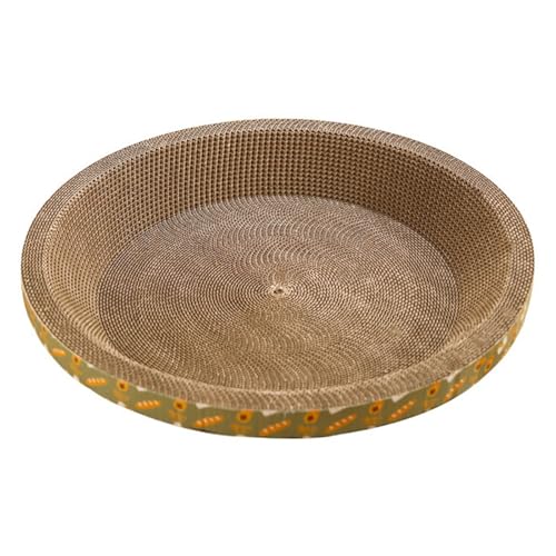 Katzenkratzpad Katzenkratzbrett Wellpappe Katze Rund Katzensofa Katzentraining Spielzeug Katzenkratzpad Katzenkratzbrett Wellpappe Katze Rund Katzensofa Katzentraining Spielzeug von FSJMTQTS