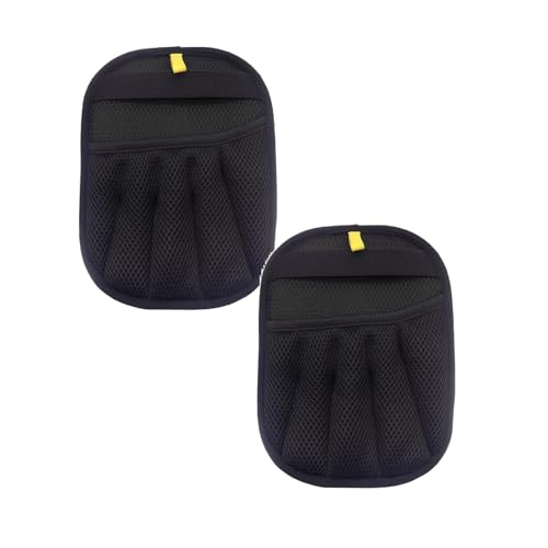 2 Stück Fellmagnet Handschuh,Pet Hair Remover Glove,Wiederverwendbare Antistatische Handschuhe Doppelseitige,Für Verwendet für Reinigung,Haarentfernung und Schönheitszwecke Für Sofas (Schwarz) von FSLLWGWG
