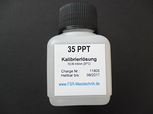 FSR 35 PPT Kalibrierlösung Kalibrierflüssigkeit für Salzwasser Meerwasser Messgeräte von FSR