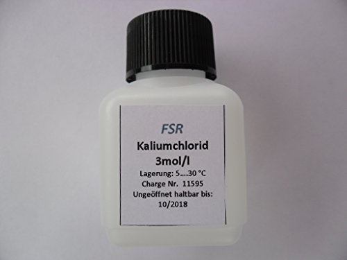 FSR KCL 3 MOL Elektrolytlösung/Pufferlösung für Elektrode 2105 Aufbewahrungslösung von FSR
