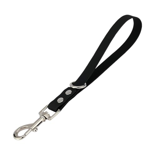 30 cm kurze Hundeleine mit Verkehrsgriff, wasserdicht, Hundetrainingskontrollleine für große Hunde, Griff, Hunde, Verkehrsleine, PVC, Haustier-Leinen für Verhaltenskorrektur, Wandern von FSSTUD