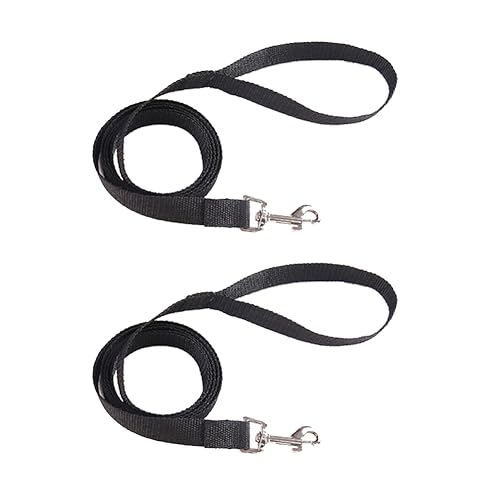 FSSTUD 2 Stück 1,8 m Nylon Hundeleinen Heavy Duty Pet Traktion Leine Welpen Training Leine Seil Haustier Walking Laufen Seile mit Verschlüssen für kleine, mittelgroße und große Hunde FSSTUD 2 Stück 1,8 m Nylon Hundeleinen Heavy Duty Pet Traktion Leine Welpen Training Leine Seil Haustier Walking Laufen Seile mit Verschlüssen für kleine, mittelgroße und große Hunde von FSSTUD