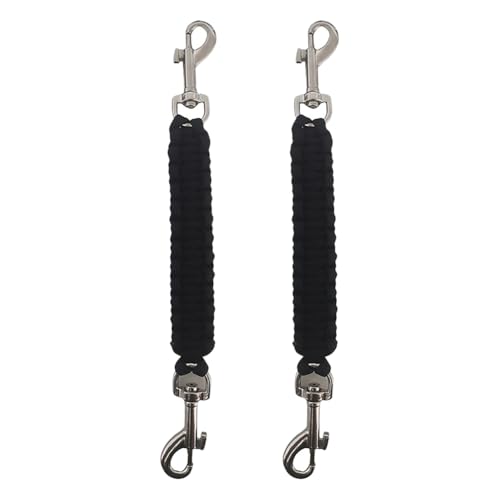 FSSTUD 2 Stück Hundehalsband-Sicherheitsclips, Halsband zu Geschirr, Sicherheitshaken, Hundeleine, Verbindungs-Clips, Haustier-Halsband, Haustiergeschirr, Halsbänder, Begleiter mit Doppelverschlüssen FSSTUD 2 Stück Hundehalsband-Sicherheitsclips, Halsband zu Geschirr, Sicherheitshaken, Hundeleine, Verbindungs-Clips, Haustier-Halsband, Haustiergeschirr, Halsbänder, Begleiter mit Doppelverschlüssen von FSSTUD