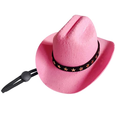FSSTUD Verstellbarer Cowboyhut für Welpen, Westernkostüm, Kopfbedeckung, niedlicher Welpe, Cosplay, Hut, Halloween, Katze, Piratenkappe, Kätzchen, Cowgirl-Zubehör mit Kordelzug, für Urlaub, Festival FSSTUD Verstellbarer Cowboyhut für Welpen, Westernkostüm, Kopfbedeckung, niedlicher Welpe, Cosplay, Hut, Halloween, Katze, Piratenkappe, Kätzchen, Cowgirl-Zubehör mit Kordelzug, für Urlaub, Festival von FSSTUD