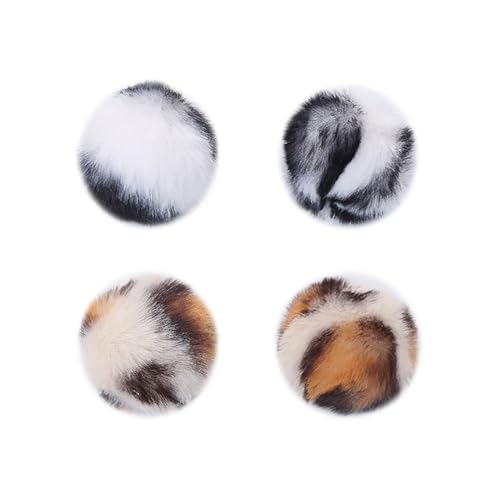 FSSTUD Weiche Plüsch-Katzenbälle, groß, für Katzen, Bommel, Kätzchen, Spielbälle, Haustier-Spielbälle, Katzenjagdbälle, interaktiver Plüschball, 8 Stück FSSTUD Weiche Plüsch-Katzenbälle, groß, für Katzen, Bommel, Kätzchen, Spielbälle, Haustier-Spielbälle, Katzenjagdbälle, interaktiver Plüschball, 8 Stück von FSSTUD