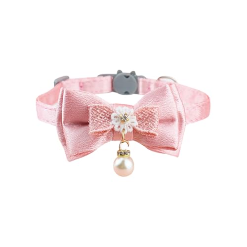 Katzenhalsband, niedliche Katzen-Fliege, kleine Welpen, Fliege, Breakaway, Kätzchenhalsband, Hundehalskrawatte, verstellbares Sicherheitshalsband mit Blume für Geburtstagsparty Katzenhalsband, niedliche Katzen-Fliege, kleine Welpen, Fliege, Breakaway, Kätzchenhalsband, Hundehalskrawatte, verstellbares Sicherheitshalsband mit Blume für Geburtstagsparty von FSSTUD