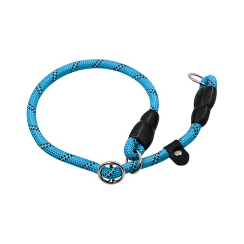 Nylonseil, Hundehalsband, Trainingsleine, Slip-Leine, weiches Martingale-Halsband, halbe Würge, Hundehalsband, reflektierend, kein Ziehen, Welpen, Spazierengehen, Halsband mit verstellbarem Stopper, Nylonseil, Hundehalsband, Trainingsleine, Slip-Leine, weiches Martingale-Halsband, halbe Würge, Hundehalsband, reflektierend, kein Ziehen, Welpen, Spazierengehen, Halsband mit verstellbarem Stopper, von FSSTUD