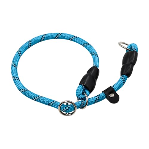 Nylonseil, Hundehalsband, Trainingsleine, Slip-Leine, weiches Martingale-Halsband, halbe Würge, Hundehalsband, reflektierend, kein Ziehen, Welpen, Spazierengehen, Halsband mit verstellbarem Stopper, Nylonseil, Hundehalsband, Trainingsleine, Slip-Leine, weiches Martingale-Halsband, halbe Würge, Hundehalsband, reflektierend, kein Ziehen, Welpen, Spazierengehen, Halsband mit verstellbarem Stopper, von FSSTUD