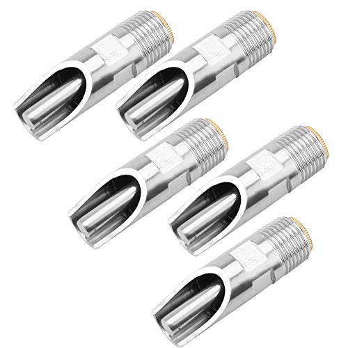 FTVOGUE 5 stücke Edelstahl Automatische auslaufsichere Schwein Schaf Nippel Trinker Waterer Kupferkappe Entenschnabel FTVOGUE 5 stücke Edelstahl Automatische auslaufsichere Schwein Schaf Nippel Trinker Waterer Kupferkappe Entenschnabel von FTVOGUE