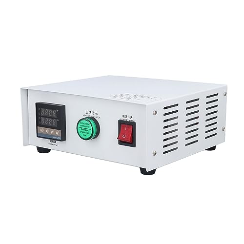 FTVOGUE PID-Temperaturregler Digitaler Thermostatbox 0-400 ℃ mit Sonde Zur Heizungsplattform UV-Härtungsmaschine (1m) von FTVOGUE