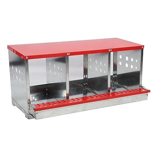 Größere Nistbereiche für Hühner, Stabiler Hühner-Nistkasten für die Eiersammlung, Verzinkter Nistkasten aus Eisenplatte für Hühner Größere Nistbereiche für Hühner, Stabiler Hühner-Nistkasten für die Eiersammlung, Verzinkter Nistkasten aus Eisenplatte für Hühner von FTVOGUE