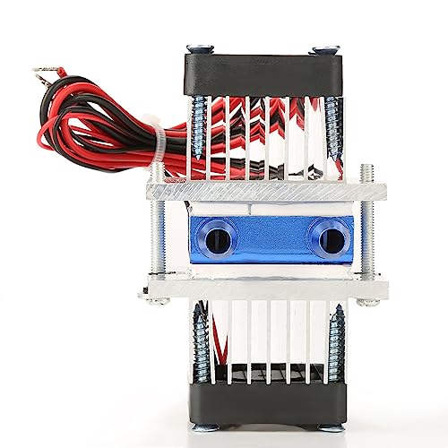 Halbleiter Thermoelektrischer Kühler Peltier Kühlung Wasserkühlgerät - Leistungsstarkes -Kühlsystem für Kleine Räume Kein Kältemittel Erforderlich Ideal für Schüler und Hobbyisten Weiß (240W) von FTVOGUE