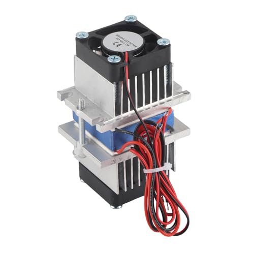 Halbleiter Thermoelektrischer Kühler Peltier Kühlung Wasserkühlgerät - Leistungsstarkes -Kühlsystem für Kleine Räume Kein Kältemittel Erforderlich Ideal für Schüler und Hobbyisten Weiß (288W) von FTVOGUE