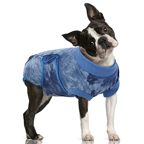 FUAMEY Genesungsanzug für Hunde, Spay Anzug für Hündinnen, Neuter Anzug für männliche Hunde, Welpenkegel-Alternative, Haustier-Bauchwunden verhindern Lecken chirurgische Shirts von FUAMEY
