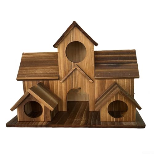 Aus Massivholz gefertigt, ist dieses Vogelnest für den Außenbereich gebaut, um bei jedem Wetter zu halten Aus Massivholz gefertigt, ist dieses Vogelnest für den Außenbereich gebaut, um bei jedem Wetter zu halten von FUBESK