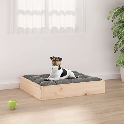 FUDUGEHMIOFWFJJ hundekorb,hundesofa, hundebett,Hundebett 51,5x44x9 cm Massivholz KieferAdatto a Tutti i Tipi di cani o Gatti di Piccola e Grande Taglia von FUDUGEHMIOFWFJJ