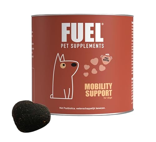 Fuel Gelenktabletten für Hunde 90 Stück, 300gr Leckerli für Gelenk-, Arthrose- und Knochenschutz, Mit Grünlippmuschelpulver, Glucosamin, Collagen und Chondroitin, Mit Probiotika Fuel Gelenktabletten für Hunde 90 Stück, 300gr Leckerli für Gelenk-, Arthrose- und Knochenschutz, Mit Grünlippmuschelpulver, Glucosamin, Collagen und Chondroitin, Mit Probiotika von FUEL PET SUPPLEMENTS