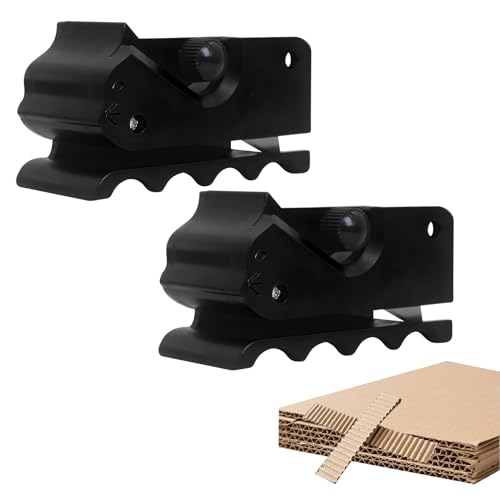 2 Stück Kartonschneider für Katzenkratzbretter, 3D Kätzchenförmiges Karton Katzenkratzer, Gedruckter Kartonschneider Katzen Kartonschneidemaschine Katzenkratzbrettschneider Kartonstreifen (Schwarz) von FUFRE