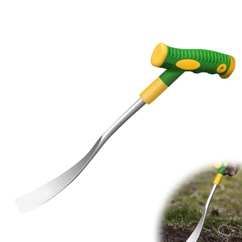 FUFRE Unkrautstecher Schaufel Garten, T-förmiges Gartengeräte Unkraut Schaufel mit Stiel, Unkrautausstecher Ergonomischer Griff, Unkrautzieher Zum Entfernen Transplantter für Wurzeln und Pflanzung FUFRE Unkrautstecher Schaufel Garten, T-förmiges Gartengeräte Unkraut Schaufel mit Stiel, Unkrautausstecher Ergonomischer Griff, Unkrautzieher Zum Entfernen Transplantter für Wurzeln und Pflanzung von FUFRE