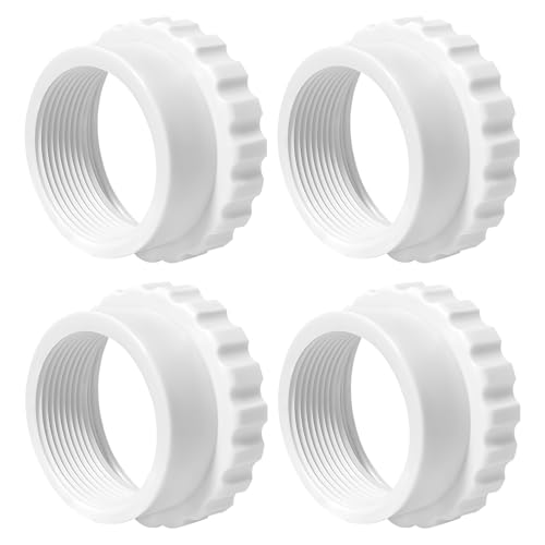 Pool Springbrunnen 2 Zoll Adapter, Pool Zubehör Poolbrunnenanschluss für Oberirdische Und Eingelassene Pools, Einstellbarer Pool Brunnen Wasserfall Ersatzteile für Poolbrunnen Und Teichgeräte (4PCS) Pool Springbrunnen 2 Zoll Adapter, Pool Zubehör Poolbrunnenanschluss für Oberirdische Und Eingelassene Pools, Einstellbarer Pool Brunnen Wasserfall Ersatzteile für Poolbrunnen Und Teichgeräte (4PCS) von FUFRE