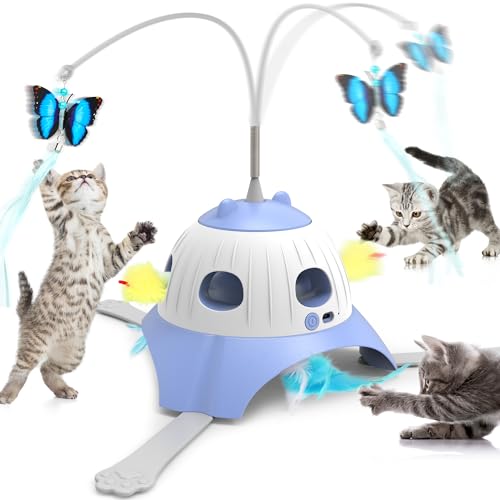 FUGODIWI Interaktives Katzenspielzeug für Indoor Katzen FUGODIWI Interaktives Katzenspielzeug für Indoor Katzen von FUGODIWI